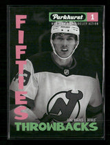 2025-26 UD Parkhurst Fifties Throwbacks Luke Hughes #FT-13 - New Jersey Devils