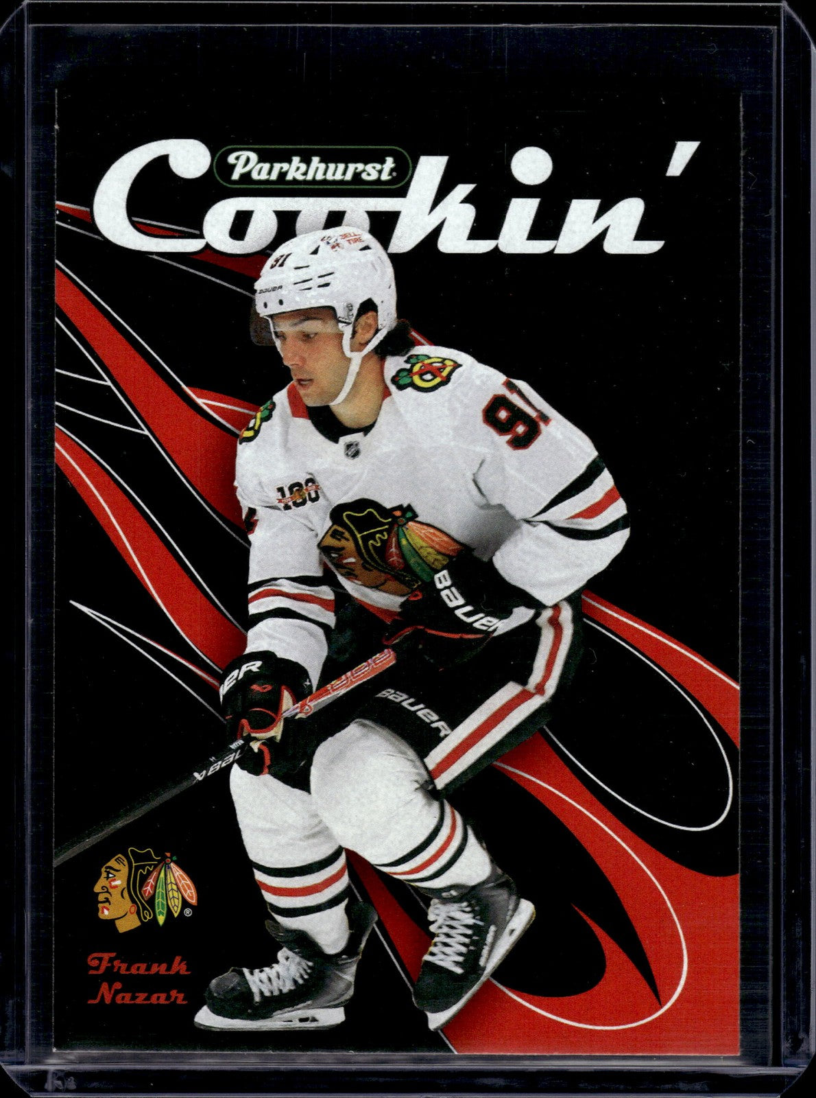 2025-26 Upper Deck Parkhurst Cookin' Frank Nazar #C-5 - Chicago Blackhawks