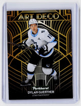 2025-26 Upper Deck Parkhurst Art Deco Dylan Guenther #AD-7 - Utah Mammoth