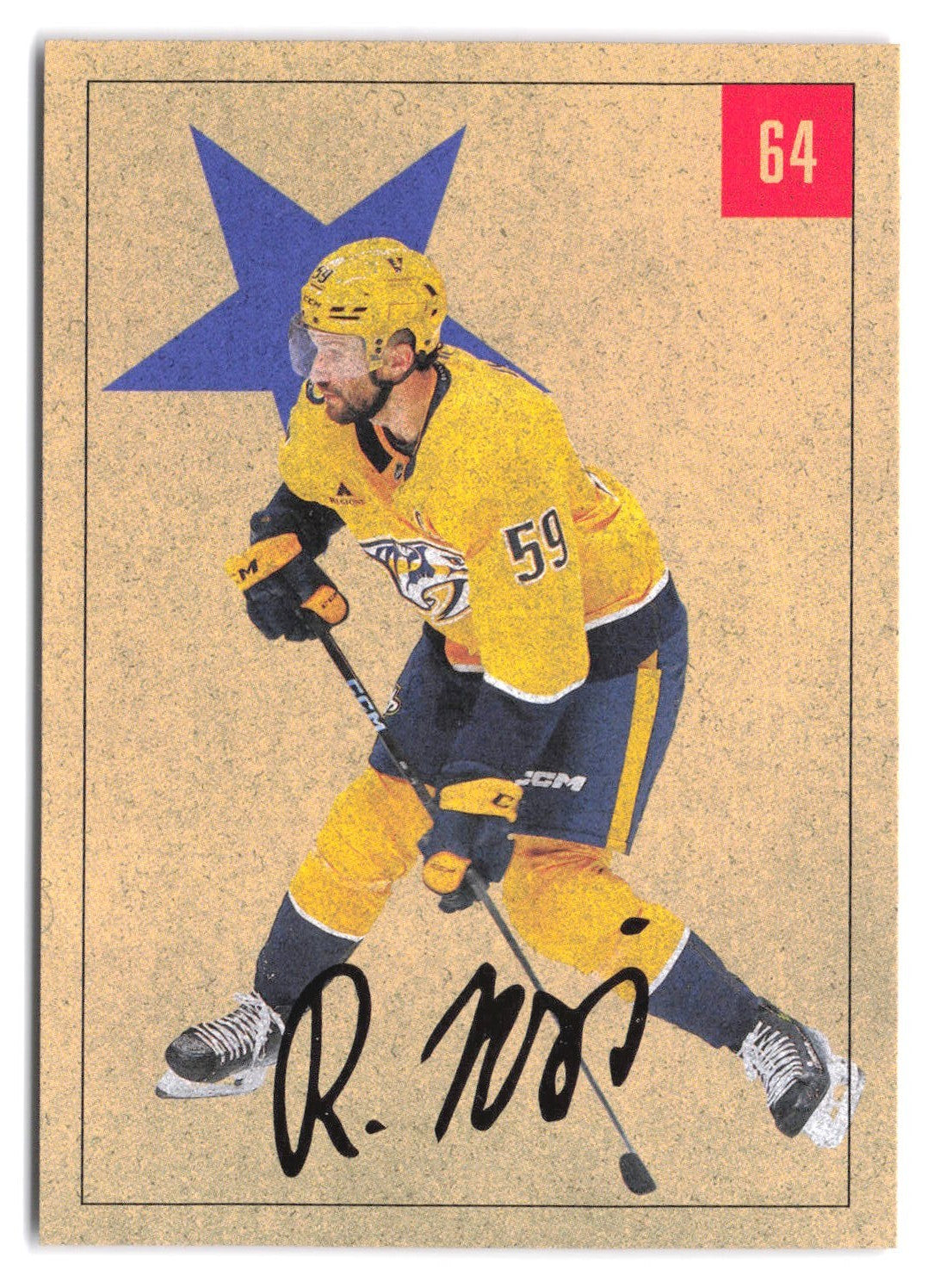 2025-26 Upper Deck Parkhurst 1954-55 Retros Roman Josi #64 - Nashville Predators
