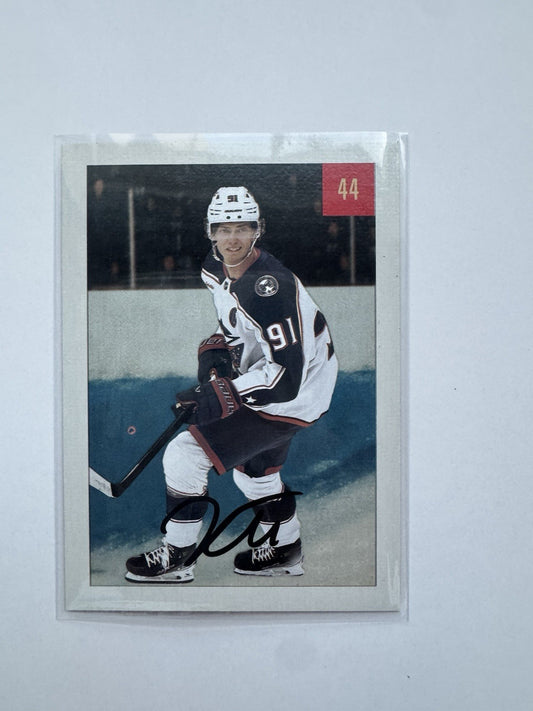 2025-26 UD Parkhurst 1954-55 Retros Kent Johnson #44 - Columbus Blue Jackets