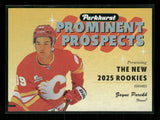 2025-26 UD Parkhurst Prominent Prospects Zayne Parekh #PP-7 - Calgary Flames