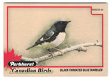 2025-26 Upper Deck Parkhurst Canadian Birds Black-throated Blue Warbler #BIRDS-10