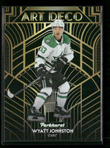 2025-26 Upper Deck Parkhurst Art Deco Wyatt Johnston #AD-8 - Dallas Stars