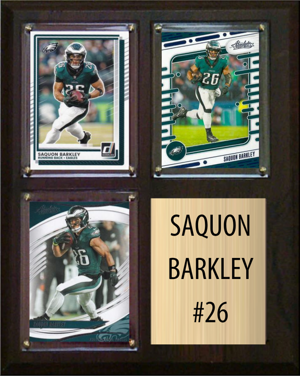 Saquon Barkley Philadelphia Eagles plaque