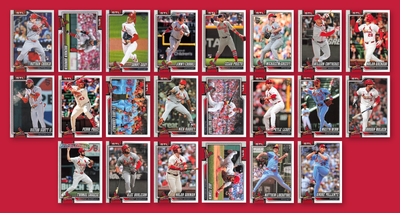 2026 Topps Series 1 & 2 Baseball Team Set 22 Cards St. Louis Cardinals Arenado Contreras