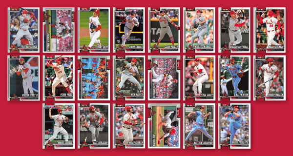 2026 Topps Series 1 & 2 Baseball Team Set 22 Cards St. Louis Cardinals Arenado Contreras