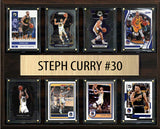 Steph Curry Plaque 8 Cards Hoops Prizm Donruss 2023 2024 2022 Golden Sate Warriors