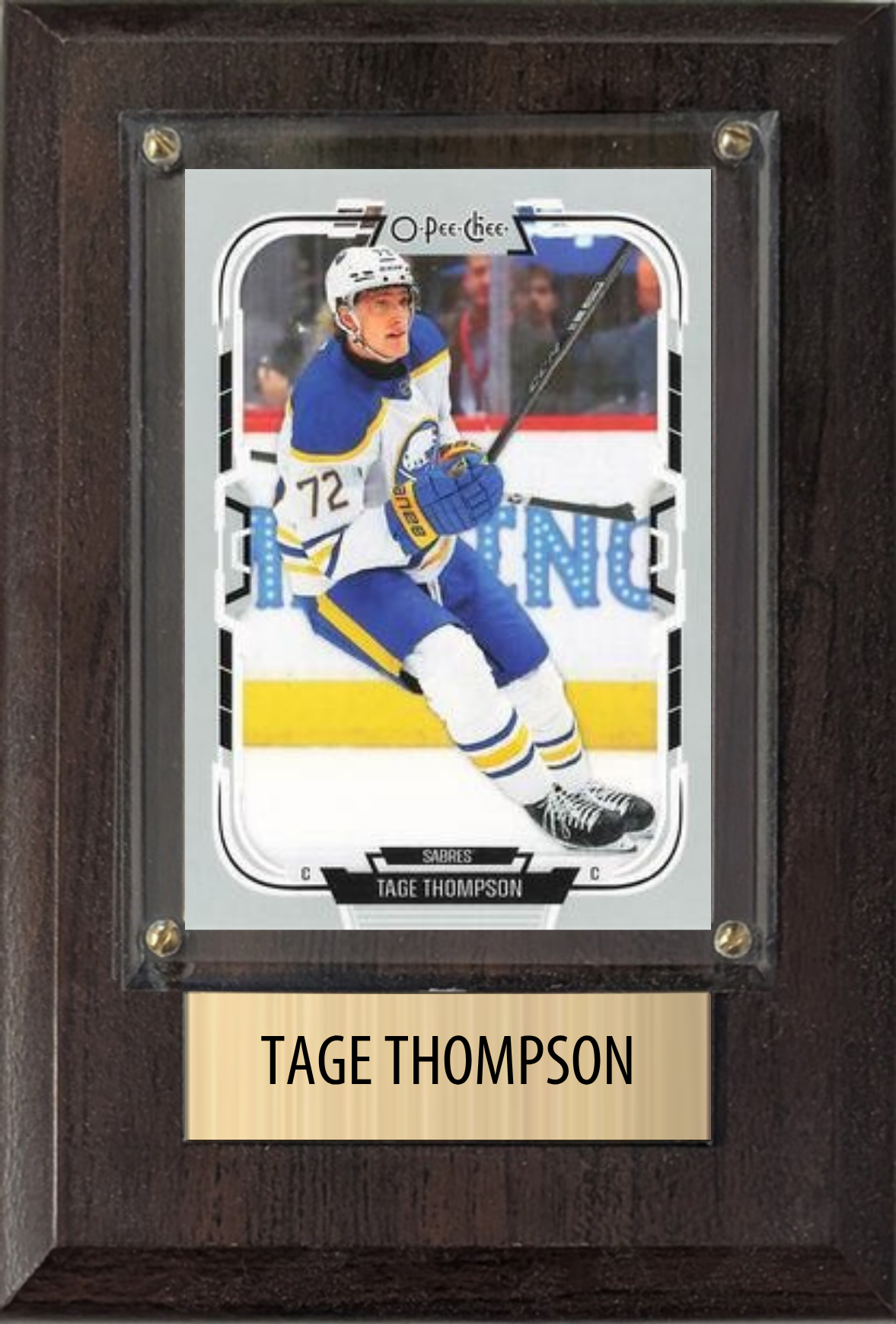 Tage Thompson Buffalo Sabres plaque