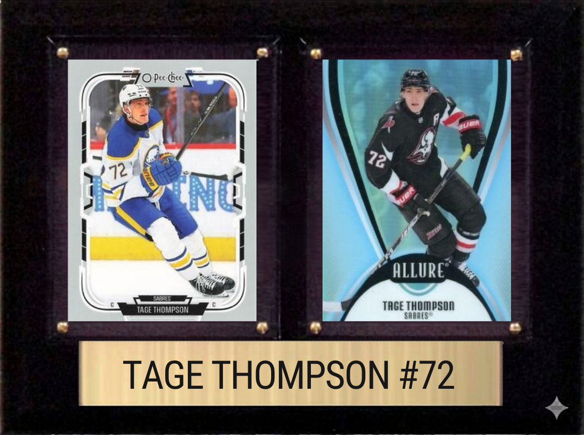 Tage Thompson Buffalo Sabres plaque