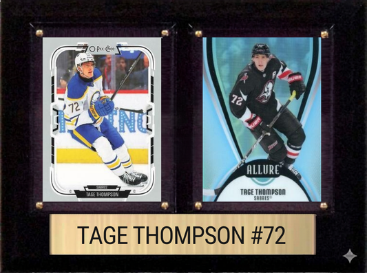 Tage Thompson Buffalo Sabres plaque