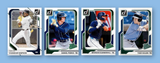 2026 Donruss Baseball Team Set 4 Cards Tampa Bay Rays Simpson Pierce