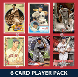 Ted Williams Boston Red Sox 6 Card Legend Pack Topps Bowman 2025 2024 2023