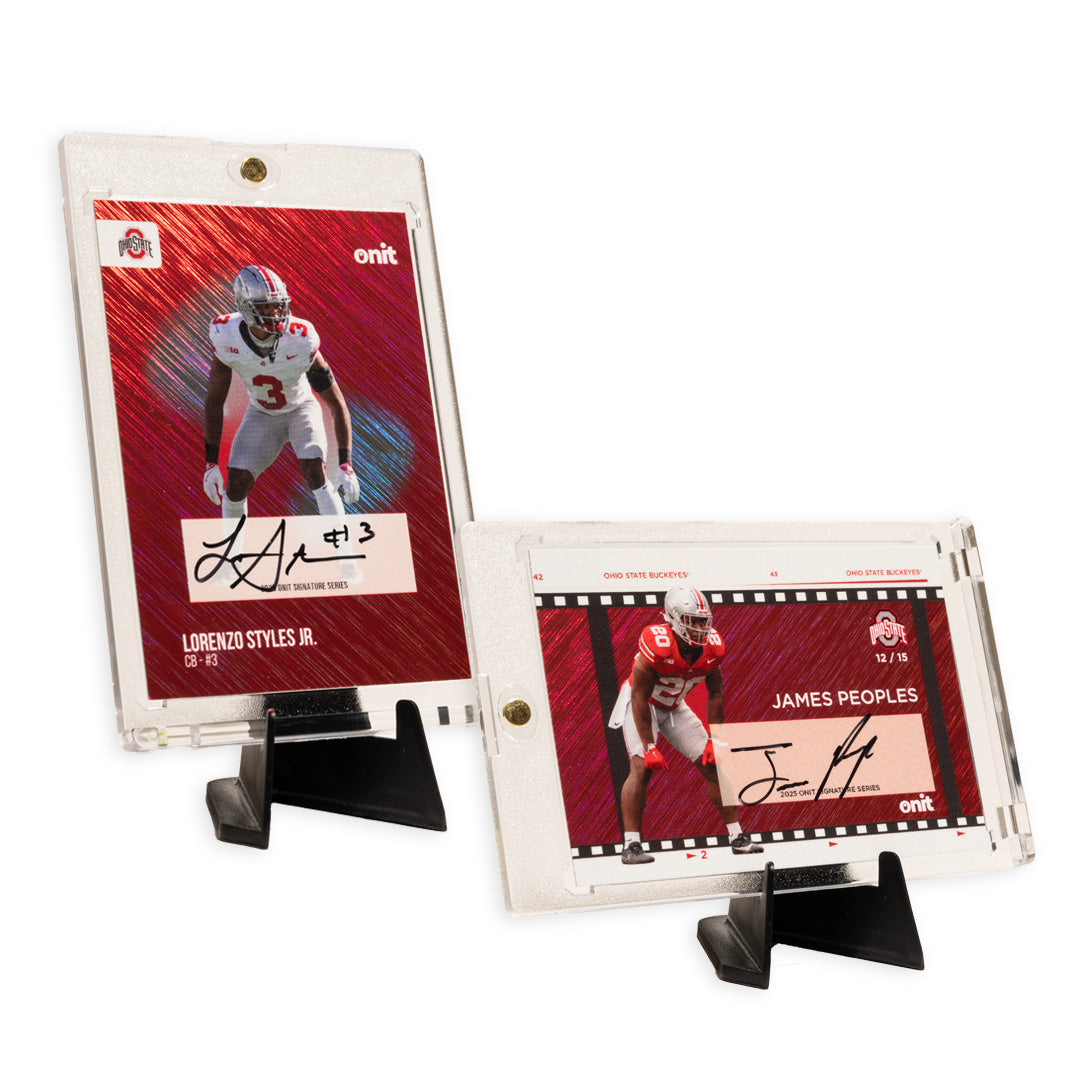 The Ohio State University Football 2025 Trading Cards - Platinum Box hand-collated team set