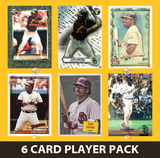 Tony Gwynn San Diego Padres 6 Card Legend Pack 2025 2024 2023 Topps Bowman