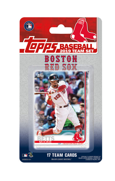 Topps Boston Red Sox Team Sets 2019 2012 2008 + 2026 Series 1 Roman Anthony 189 hand-collated team set