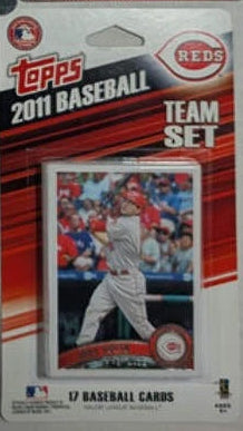 Topps Cincinnati Reds 9 Team Sets 2019 2017 2008 2006 + 2026 Series 1 Elly De La Cruz hand-collated team set