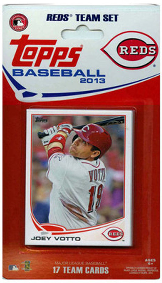 Topps Cincinnati Reds 9 Team Sets 2019 2017 2008 2006 + 2026 Series 1 Elly De La Cruz hand-collated team set