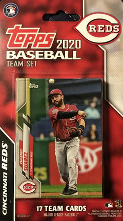 Topps Cincinnati Reds 9 Team Sets 2019 2017 2008 2006 + 2026 Series 1 Elly De La Cruz hand-collated team set