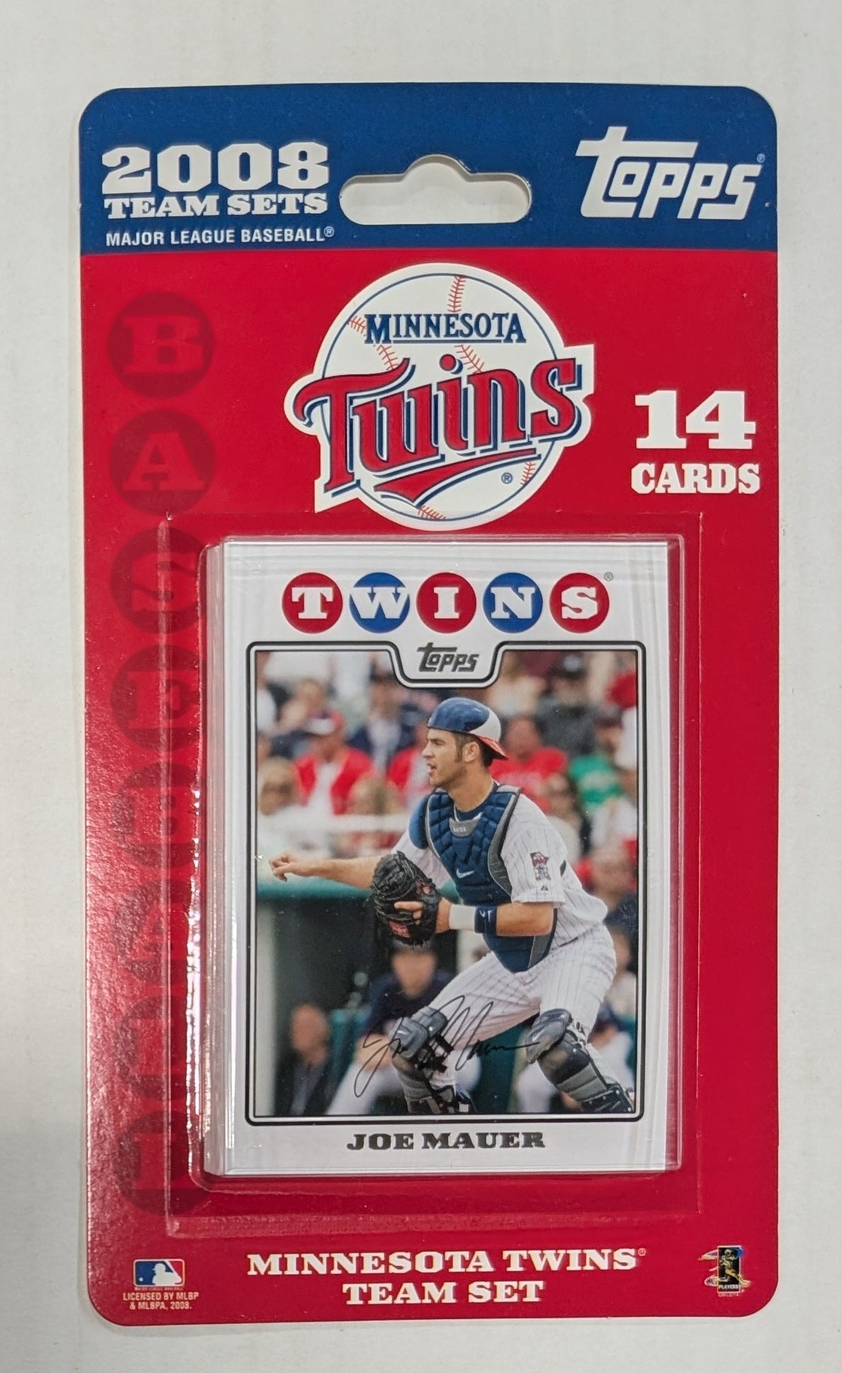 Topps Minnesota Twins Team Sets 2008 2011 2013 2017 2018 2020 Mauer + 2026 Series 1 Buxton hand-collated team set