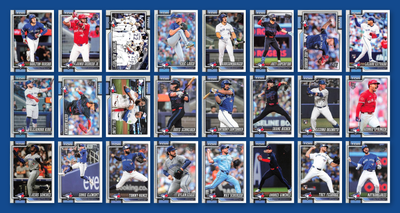 2026 Topps Series 1 & 2 Baseball Team Set 24 Cards Toronto Blue Jays Guerrero Springer