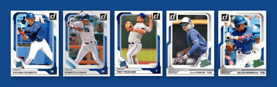 2026 Donruss Baseball Team Set 5 Cards Toronto Blue Jays Alomar Parker