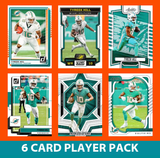 Tyreek Hill 6 Card Player Pack 2023 2024 2025  Donruss Panini Score Miami Dolphins
