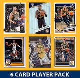Tyrese Haliburton 6 Card Player Pack 2023-24 Hoops Donruss Panini Indiana Pacers