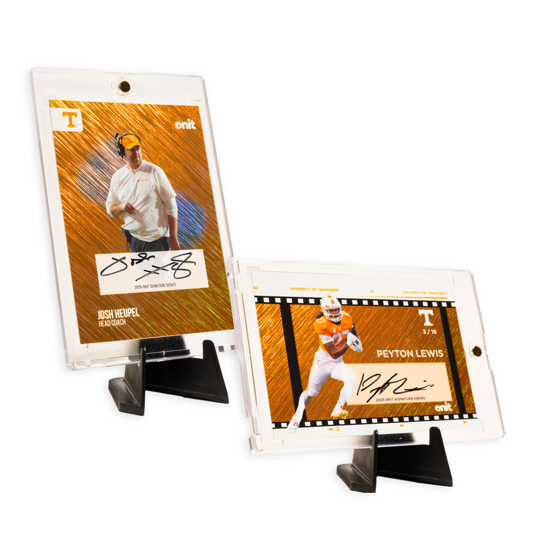 University of Tennessee Football 2025 Trading Cards - Prime Box hand-collated team set