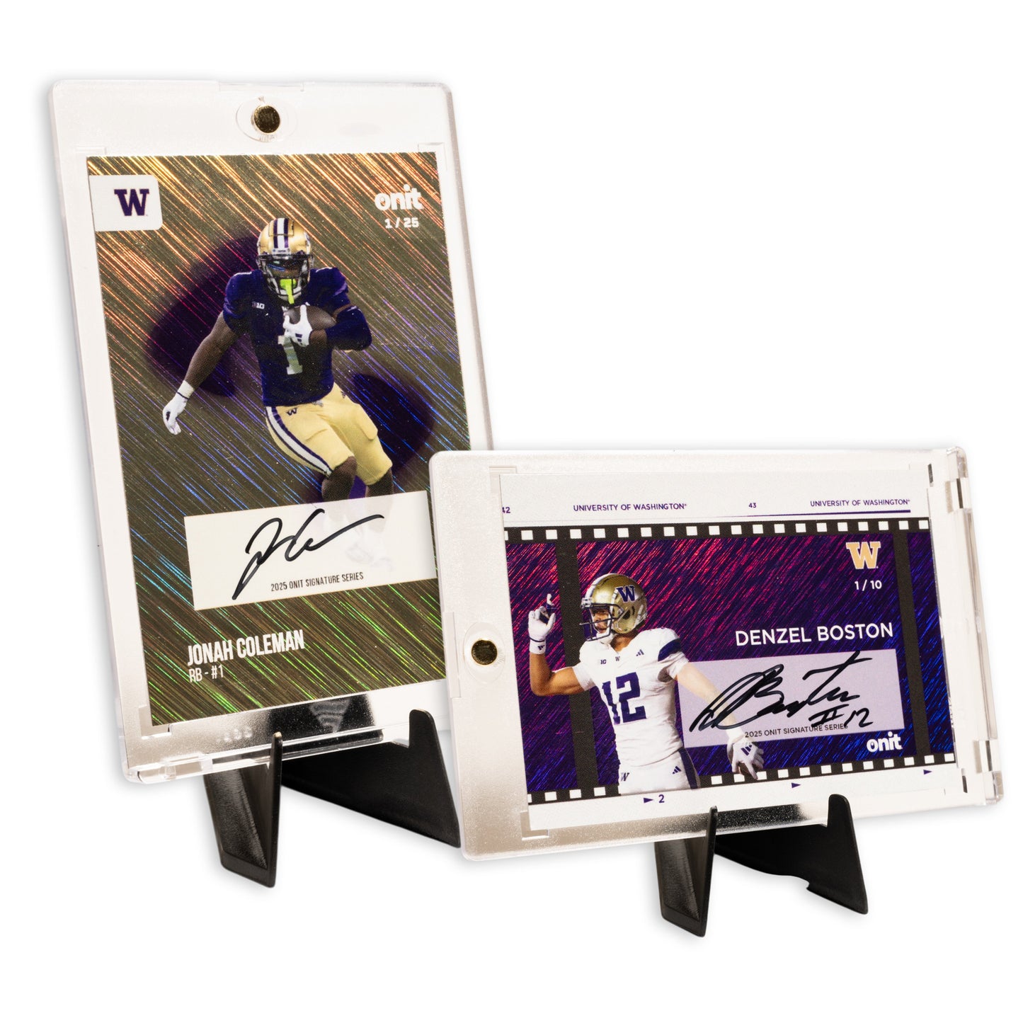 University of Washington Football 2025 Trading Cards - Single Pack hand-collated team set