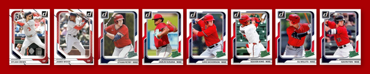 2026 Donruss Baseball Team Set 8 Cards Washington Nationals Crews Willits