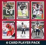 Will Anderson Jr 6 Card Player Pack  2024 2025 Donruss Panini Score Houston Texans